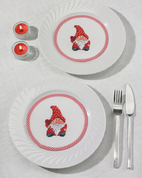 Hovedbilde Tallerkenbrikke med nisse