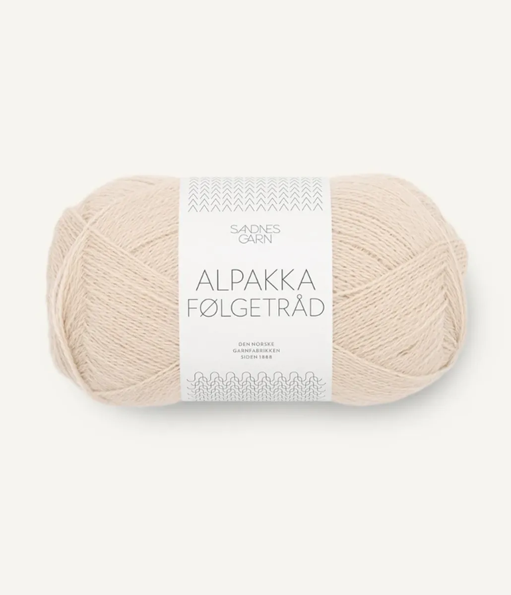 Sandnes garn - ALPAKKA FØLGETRÅD